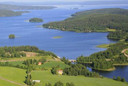 Озеро Пяйянне. Финляндия → Ювяскюля → Природа