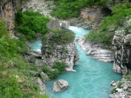 Река Морача. Черногория → Подгорица → Природа