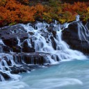 Водопады Хрейнфоссар