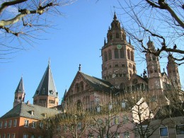 Кафедральный собор Святых Мартина и Стефана. Германия → Майнц → Архитектура