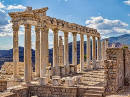 Руины города Пергам. Турция → Измир → Архитектура