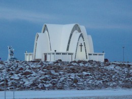 Церковь Коуповогюра. Исландия → Округ Коупавогюр → Архитектура