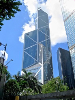 Здание Китайского банка. Гонконг → Архитектура