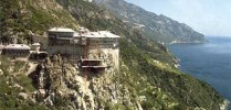 Монастыри горы Афон, Халкидики, Греция