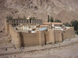 Монастырь Св. Екатерины на горе Синай. Египет → Шарм-эль-Шейх → Архитектура