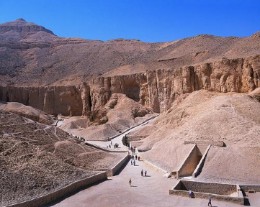 Долина Царей в Фивах. Египет → Луксор → Архитектура