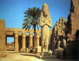 Карнакский храм. Египет → Луксор → Архитектура