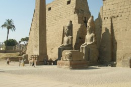 Луксорский храм. Египет → Луксор → Архитектура