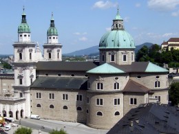 Кафедральный собор. Австрия → Зальцбург (город) → Архитектура