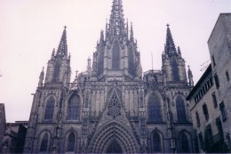 Кафедральный собор. Барселона → Архитектура