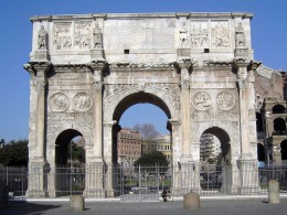 Арка Константина. Рим → Архитектура