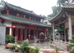 Храм Шести баньяновых деревьев. Китай → Гуанчжоу → Архитектура