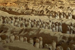 Могила первого императора (Цинь Шихуанди). Китай → Сиань → Архитектура